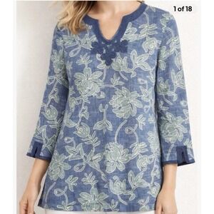 NWT Reyn Spooner Alfred Shaheen Women Classic Pareau Tunic Top Size Small